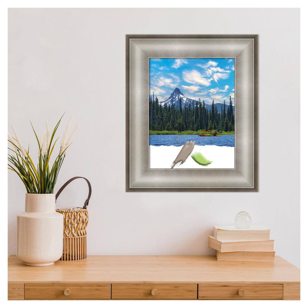 Imperial Silver 11x14 Polystyrene Wall Picture Frame