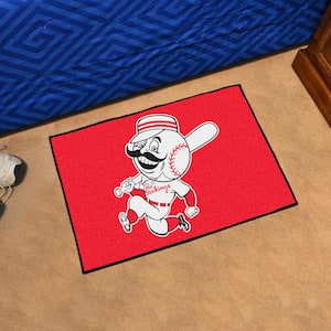 Wholesale Cincinnati Reds Mascot Mat MLB Accent Rug