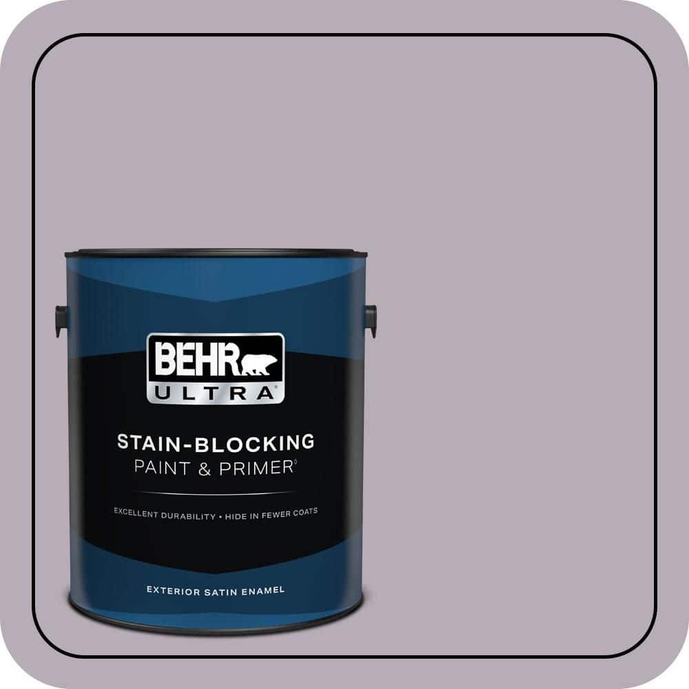1 gal. #670F-4 Silverberry Satin Enamel Exterior Paint & Primer price history on PriceWatchPro