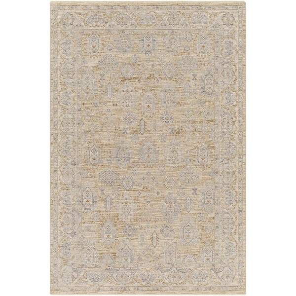 Livabliss Avant Garde Gray Traditional 5 ft. x 7 ft. Indoor Area Rug