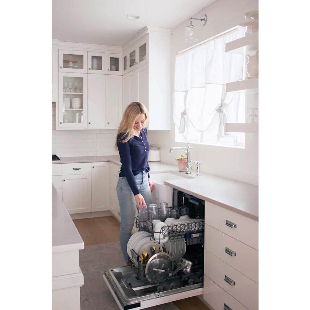 24" Panel Ready Stainless Steel Tub Dishwasher with Top Control