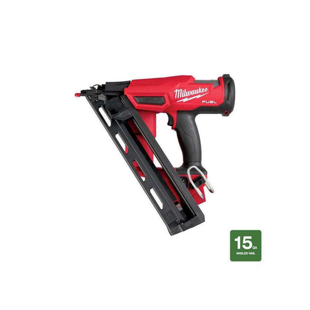 M18 FUEL 18-Volt Lithium-Ion Brushless Cordless Gen II 15-Gauge Angled Finish Nailer (Tool-Only) w/ Safety Glasses price history on PriceWatchPro