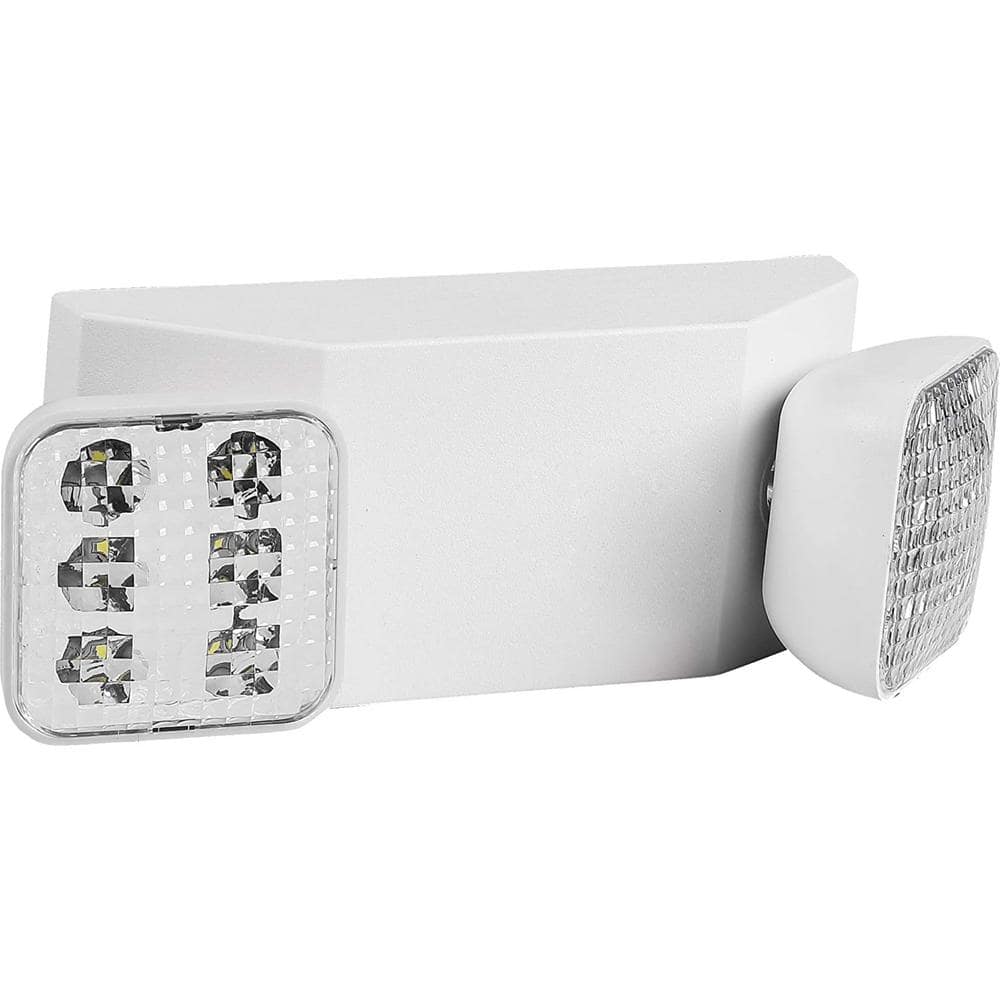 CIATA 75-Watt Equivalent Ultra-Bright Integrated LED White Emergency ...