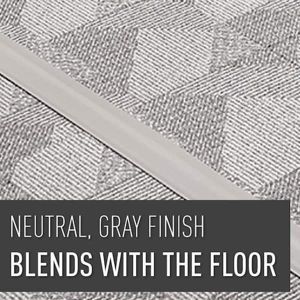 Commercial Electric 15 ft. PVC Floor Cord Protector in Grey A91