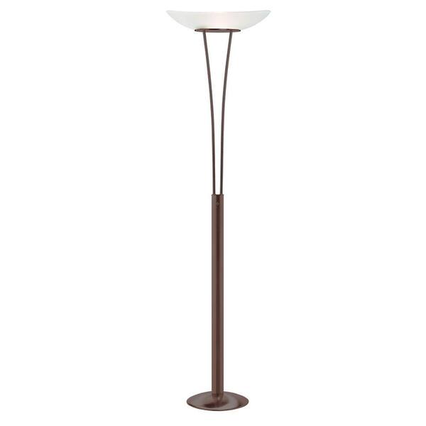 Filament Design Catherine 72 in. Oil Brushed Bronze Incandescent Floor Lamp