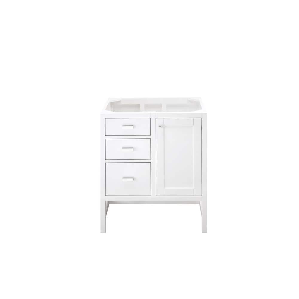 Addison 30" Glossy White Plywood Single Bathroom Vanity