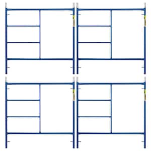 Saferstack 5 ft. x 5 ft. Steel Mason Scaffolding Frame, 4-Pack