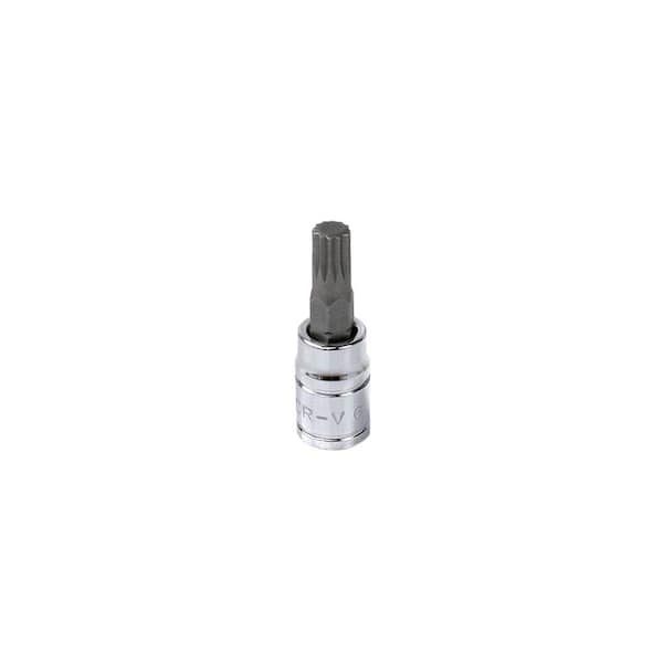 Capri Tools 1/4 in. Drive 6 mm XZN Triple Square Bit Socket