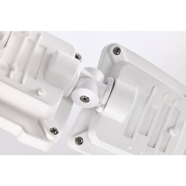 AWSENS 40-Watt 180° White Motion Activated Outdoor Integrated LED