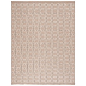 Aspect Natural/Ivory 9 ft. x 12 ft. Linear Geometric Area Rug