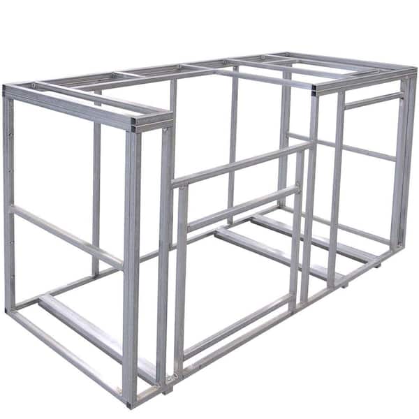 Cal Flame 6 ft. Outdoor Kitchen Island Frame Kit