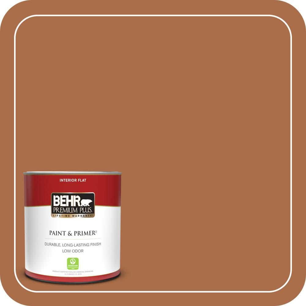 1 qt. #QE-13 Smoldering Copper Flat Low Odor Interior Paint & Primer price history on PriceWatchPro