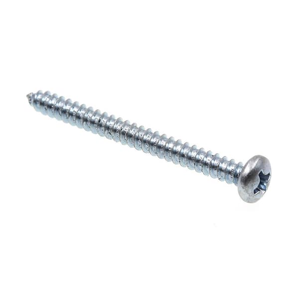 Prime-Line #6 x 1-1/2 in. Zinc Plated Steel Phillips Drive Pan Head Self-Tapping Sheet Metal Screws (100-Pack)