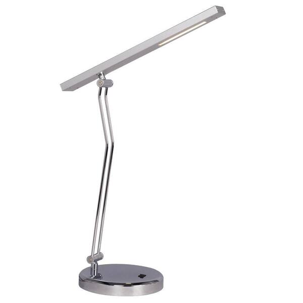 Filament Design Negron 16.75 in. Chrome Desk Lamp