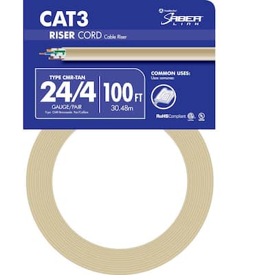 Cat3 Data Cables Wire The Home Depot