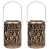 (one is missing the sharp foot to go in the ground) 2pk GIGALUMI Firework Outdoor Yard Decorative Lights