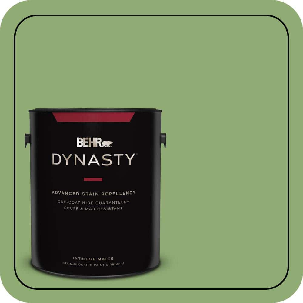 1 gal. #430D-5 Geranium Leaf Matte Interior Stain-Blocking Paint & Primer price history on PriceWatchPro