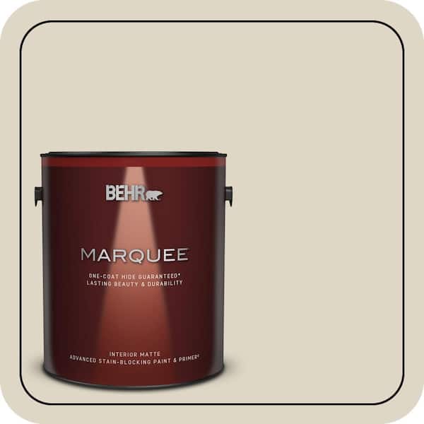 BEHR MARQUEE 1 gal. #BWC-27 Alpaca Blanket Matte Interior Paint & Primer