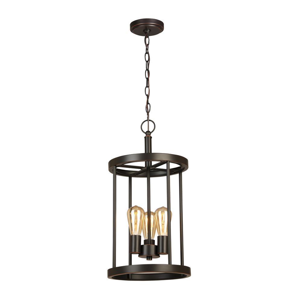 Moreland 3--Light Bronze Pendant