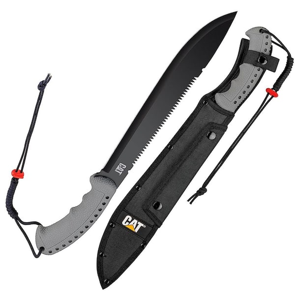 21 in. Stainless Steel Latin Machete with Sheath and Shoulder Strap