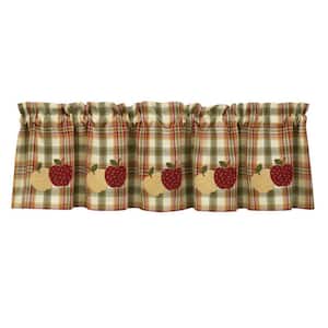 Apple in Red Green Plaid Valence