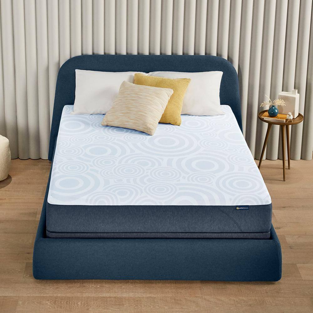 Nestled Night 10" Queen Gel Memory Foam Medium Firm Mattress