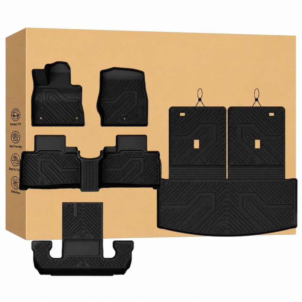 Heavy Duty All Weather TPE Car Floor Mat Cargo Mat Custom Fit for Ford Explorer 2022-2026 6-Seat SUV price history on PriceWatchPro