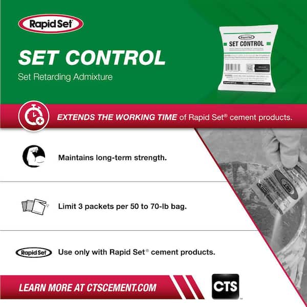 Rapid Set - 0.88 oz. Concrete Pharmacy Set Control