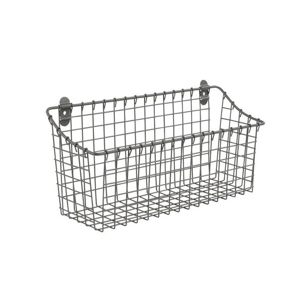 4ft Wall-Mounted Grid Mesh with 4 Baskets 