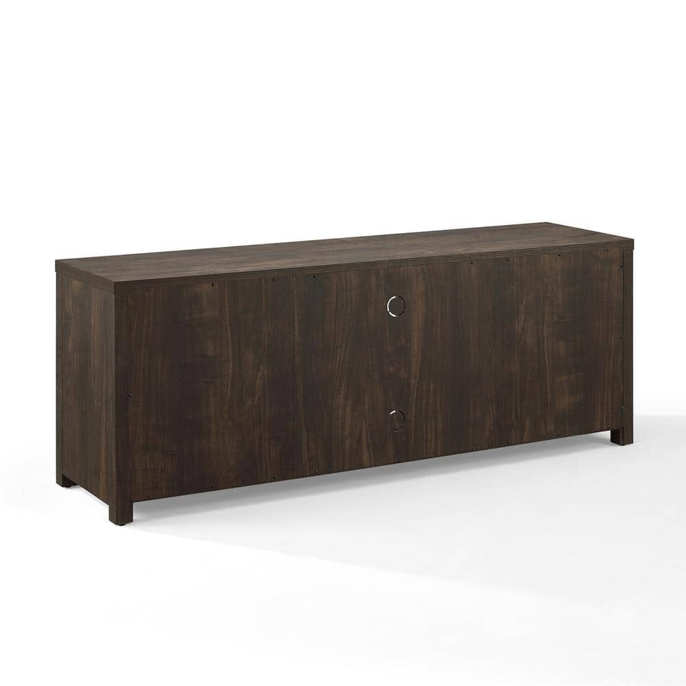 Gordon 58" Dark Walnut Rustic TV Stand