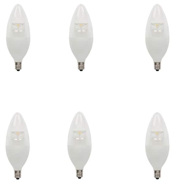 Westinghouse 60W Equivalent Soft White B13 Dimmable LED Light Bulb (6-Pack)
