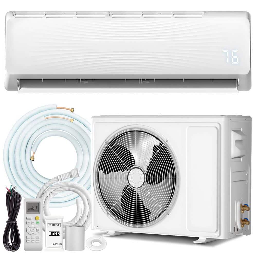 18000 BTU Mini Split AC/Heating System with Inverter, 19 SEER2 230V Energy Efficient Air Conditioner up to 750 sq. ft price history on PriceWatchPro