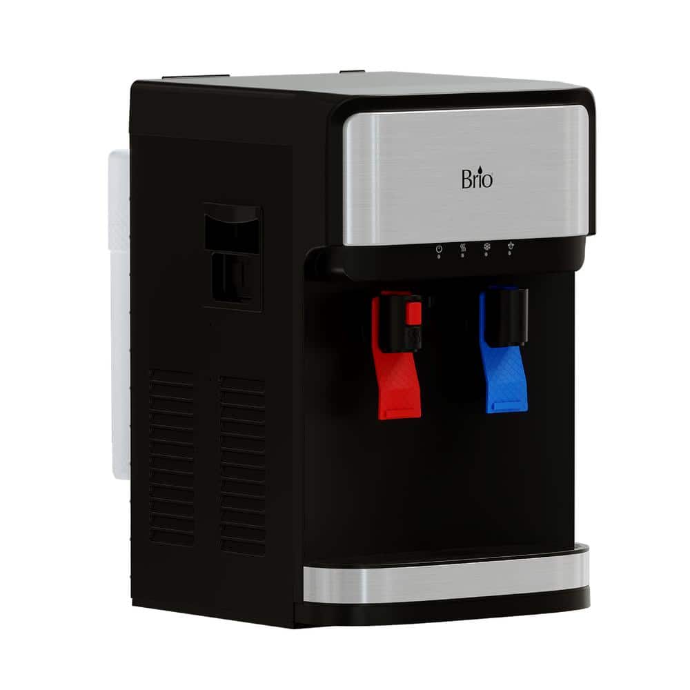 Brio 300 Series 3Stage Advanced Water Filter Countertop Self Cleaning
