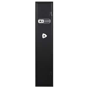 Black Quick Access Electronic Storage Steel Security Cabinet Digital Keypad Gun Safe with Silent Mode