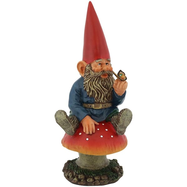 Evergreen New York Jets 11 in. Garden Gnome 543821GM - The Home Depot