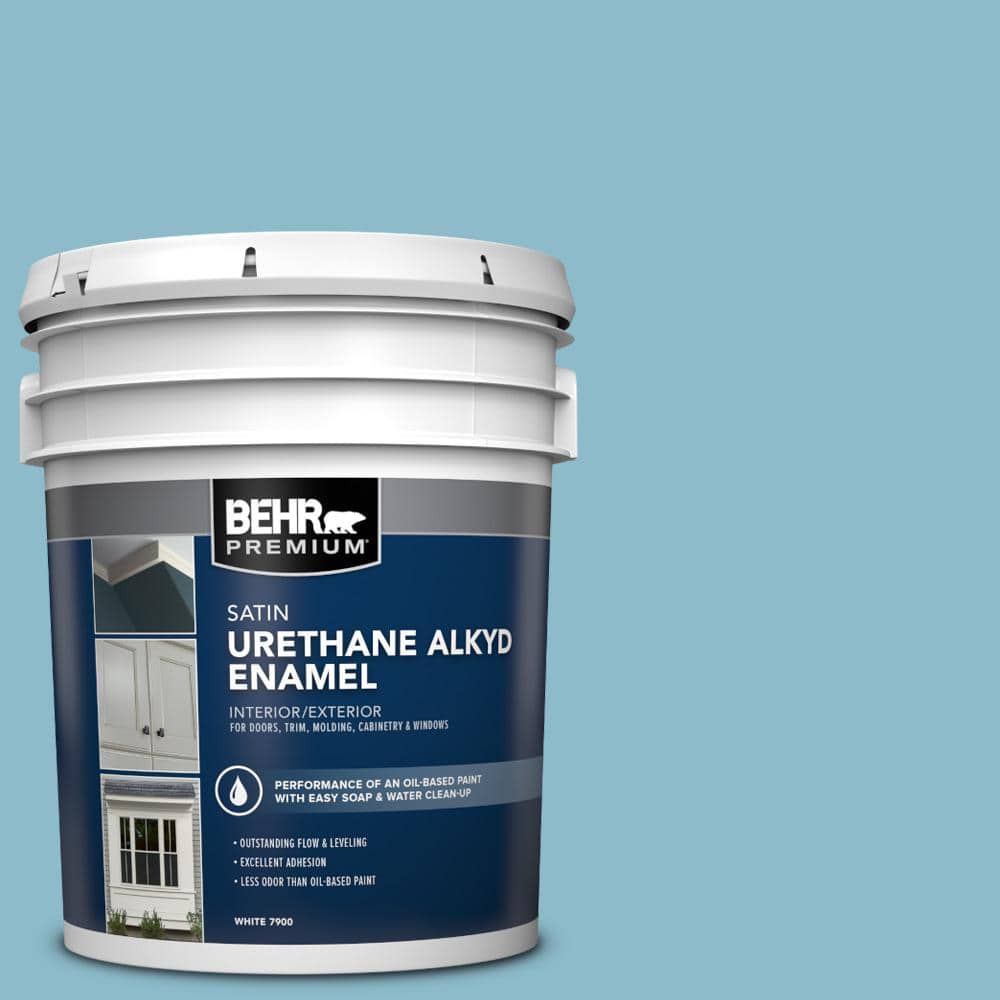 5 gal. #S460-3 Blue Echo Urethane Alkyd Satin Enamel Interior/Exterior Paint price history on PriceWatchPro