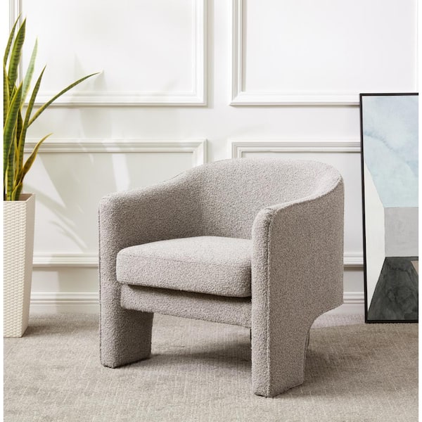 SAFAVIEH Londyn Light Grey Accent Chair