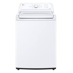 4.1 cu. ft. Top Load Washer with Agitator in White