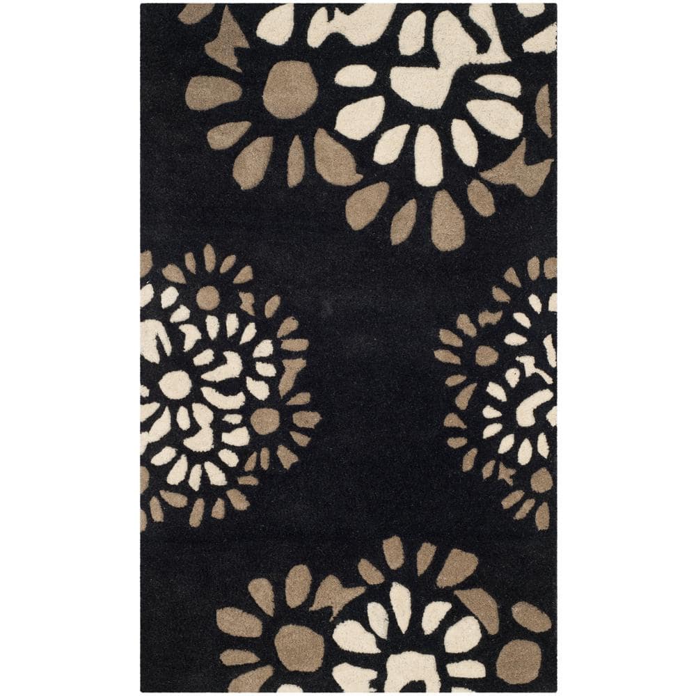 SAFAVIEH Martha Stewart Silhouette Doormat 3 ft. x 4 ft. Floral Area