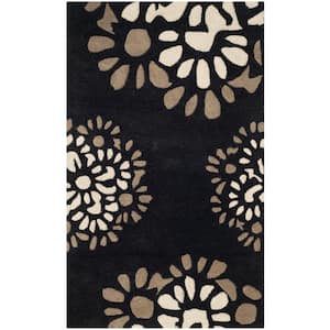 Martha Stewart Silhouette 3 ft. x 4 ft. Floral Area Rug