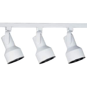 Alpha Trak Collection 3-Light White Track Lighting Kit