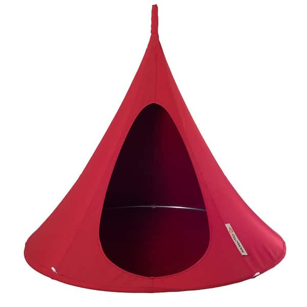 Vivere Cacoon 4 ft. Hanging Nest in Red CACBR5 The Home Depot