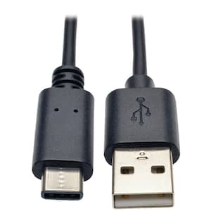 3 ft. A-Male to USB-C Male USB 2.0 Cable