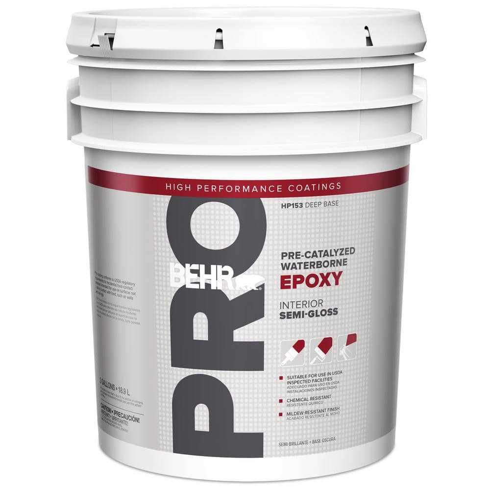 5 gal. Deep Base Pre-Catalyzed Epoxy Semi Gloss Interior Paint price history on PriceWatchPro
