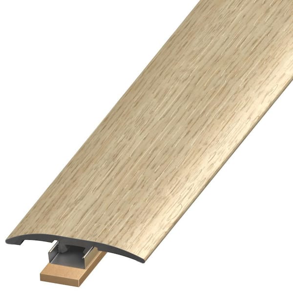 DuraDecor Classy Chic Toasted Latte 0.25 in. T x 2 in. W x 94 in. L 3-in-1 Transition Molding