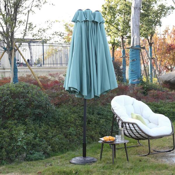 BTMWAY 14.8 ft. x 8.8 ft. Market Double-Sided Outdoor Patio