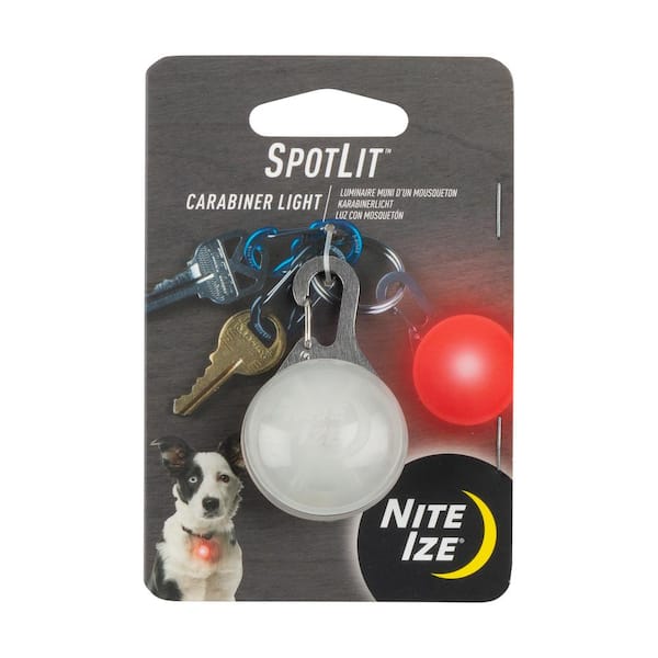 Nite Ize SpotLit Carabiner Light, Red