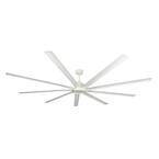 Liberator WiFi 96 in. Indoor/Outdoor Pure White Smart Ceiling Fan with Remote Control