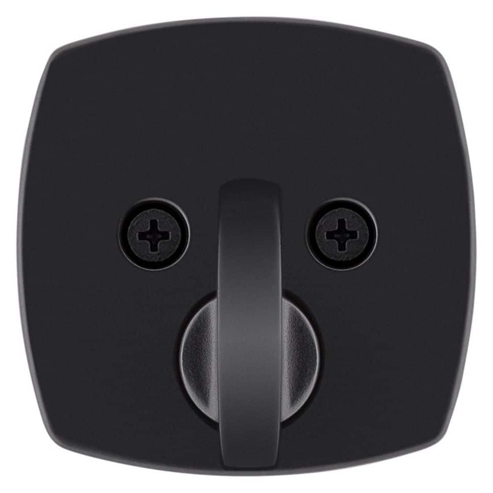 Matte Black Universal Single Cylinder Deadbolt Lock