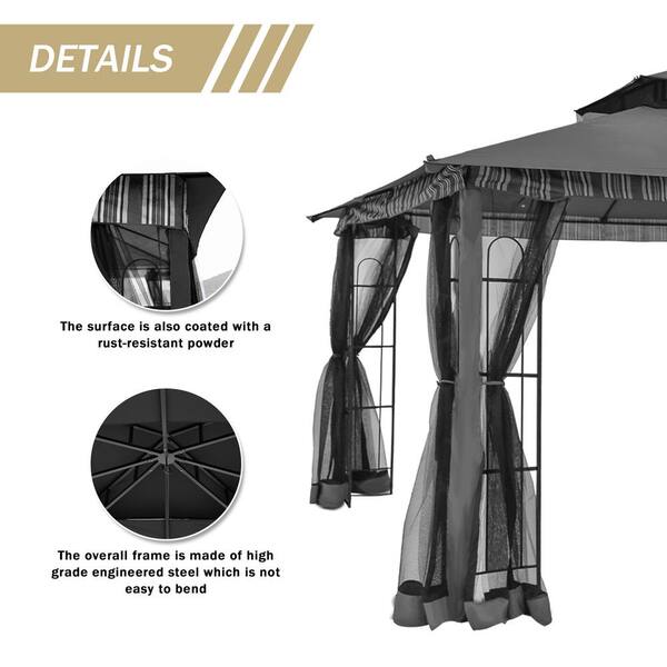 black-gardenbee-gazebos-e09-